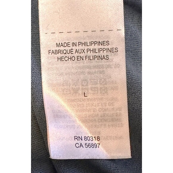 NWT Lucky Brand Women Size L Blue Button-Up Cardigan Capsule Wardrobe Office - Picture 9 of 10